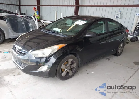 2012 Hyundai Elantra Gls from USA, damaged, VIN KMHDH4AE4CU305604